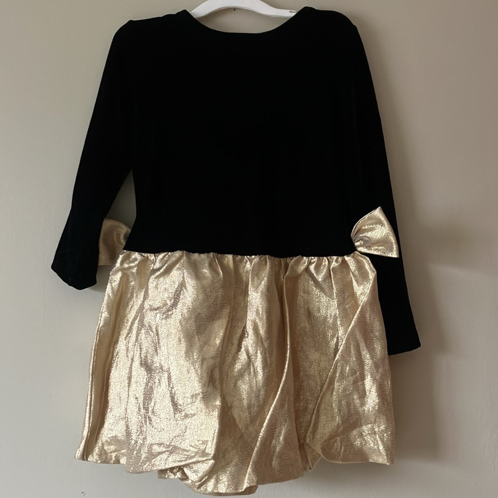Gold bubble skirt dress - Picture 2 of 3